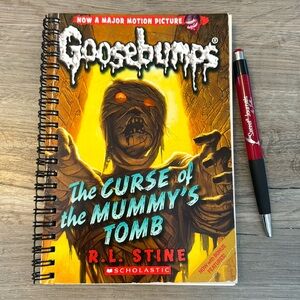 Secret Journal “Goosebumps: The Curse of the Mummy’s Tomb” 📚 Handmade journal